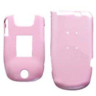 Hard Plastic Snap on Cover Fits Motorola IC902 Deluxe Solid Honey Pink Boost Mobile Cell Phones & Accessories
