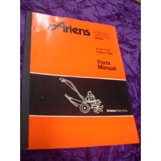 Ariens 902 Series Front Tine Rotary Tiller OEM Parts Manual Ariens 902 Books