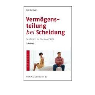 Verm?gensteilung bei Scheidung So sichern Sie Ihre Anspr?che (Paperback)(German)   Common By (author) Andrea Peyerl 0884111667655 Books
