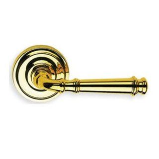 Omnia 904US3A Unlacquered Brass Passage US3A Unlacquered Brass Door Hardware Lever Latchsets    