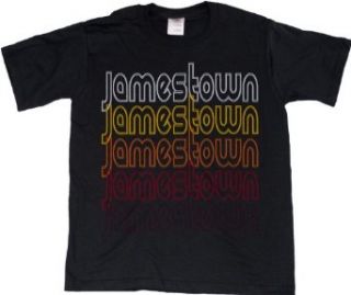 JAMESTOWN, NORTH DAKOTA Retro Vintage Style Youth T shirt Clothing