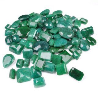 Good Looking Natural 906.00 Ct Mixed Cut Emerald Loose Gemstone Lot Aura Gemstones Jewelry
