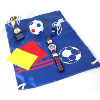 Identity London Football Design Blue Dial Boys Watch and Sports Kit 927/7432 Watches