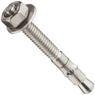 Type 316 Stainless Steel Ultrawedge Anchor 1/2 13" Diameter x 2 3/4" Length (Pack of 25) Wedge Anchors