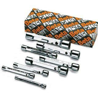 Beta 930/S13 Tubular Socket Wrench Set, 13 Pieces ranging from 6mm x 7mm to 30mm x 32mm in box, 12 Point, with Chrome Plated