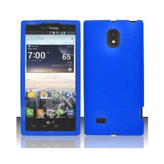 Blue Soft Silicone Gel Skin Cover Case for LG Spectrum 2 VS930 Optimus LTE II 2 VS930 Cell Phones & Accessories