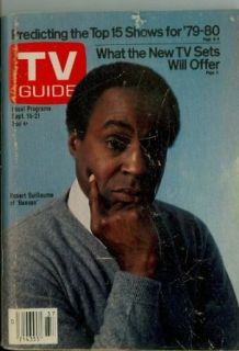 1979 TV Guide September 15 Benson   Washington Baltimore edition   No Mailing Label Fair to Good Entertainment Collectibles