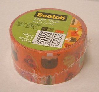 Scotch Duct Tape, Food Frenzy, 1.88 Inch by 10 Yard   Masking Tape  