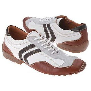 Bacco Bucci Men's Tiago Fashion Sneaker, Brown White, 12 D US Shoes