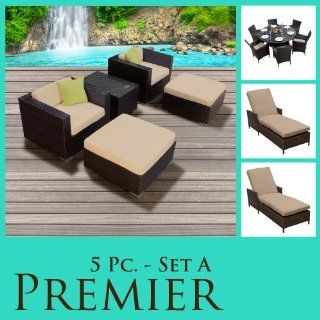 Premier 14 Piece Outdoor Wicker Patio Furniture Set 05ap60cc  Outdoor And Patio Furniture Sets  Patio, Lawn & Garden