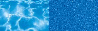 Pennplax Tropical Reflection/Blue Bubble Aquarium Decor  Aquarium Background 