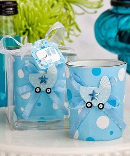 Cute candle holder favors   Boy, 30 Health & Personal Care