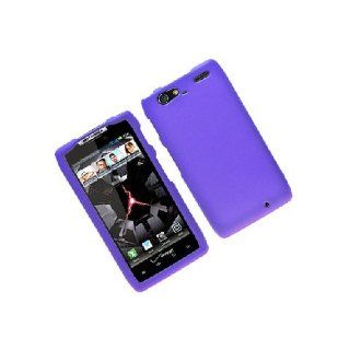 Motorola Droid RAZR MAXX XT912 Purple Hard Cover Case Cell Phones & Accessories