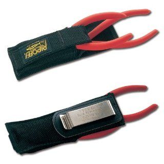 Nylon Clip On Double Sheath w/Security Strap Sports & Outdoors