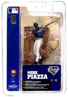 McFarlane Toys MLB 3 Inch Sports Picks Series 5 Mini Figure Mike Piazza (San Diego Padres) Toys & Games