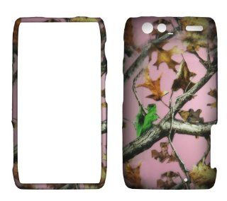 Pink Duck Blind Camouflage Motorola Droid RAZR MAXX XT913 / XT916 (Verizon) Case Cover Hard Phone Case Snap on Cover Rubberized Touch Faceplates Cell Phones & Accessories