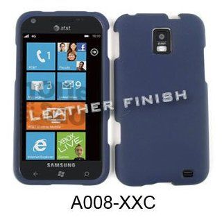 For Samsung Focus S I937 Non Slip Navy Blue Matte Case Accessories Cell Phones & Accessories