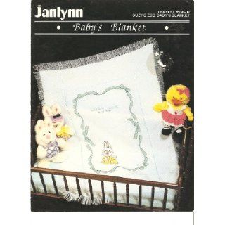 Baby's Blanket   Cross Stitch Pattern  Janlynn  Leaflet #938 02 Suzy's Zoo Books
