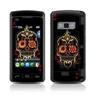 Muerte Design Protective Skin Decal Cover Sticker for LG enV Touch VX11000 Cell Phone Electronics