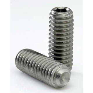 Stainless Steel Set Screw Metric Hex Socket Cup Point D" 916 Assortment 80 Pieces Set Screw Kits