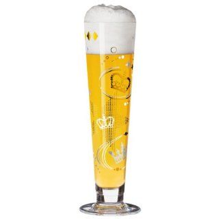 Ritzenhoff Pilsner Beer Glass with Coaster by Kathrin Stockebrand Kitchen & Dining