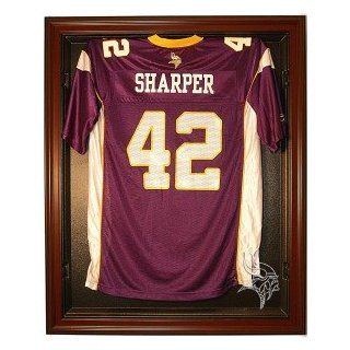 Minnesota Vikings Full Size Removable Face Jersey Display Case, Mahogany  Sports Related Display Cases  Sports & Outdoors