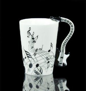 Black Guitar Electric Bass Music Note Coffee Cup Mug Christmas Gift  Other Products  