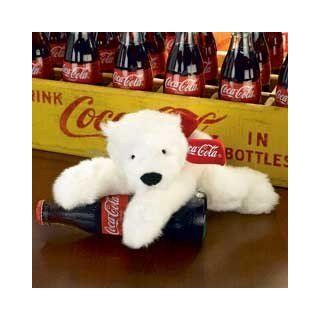 Russ Coca Cola Polar Bear, 16" Toys & Games