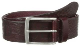 Faconnable Tailored Denim Men's Leather Belt, Red, 85 at  Mens Clothing store