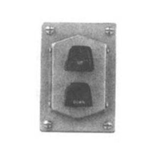 Crouse Hinds DSD922 2 Circuit Start/Stop Front Operated Push Button Station   Wall Surface Repair Products  