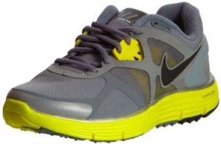 Nike Wmns Lunarglide 3 Shield Water Grey Yellow Womens Running Shoes 472524 002 [US size 5.5] Shoes
