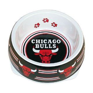 Sporty K9 Chicago Bulls Dog Bowl, Small  Pet Bowls 