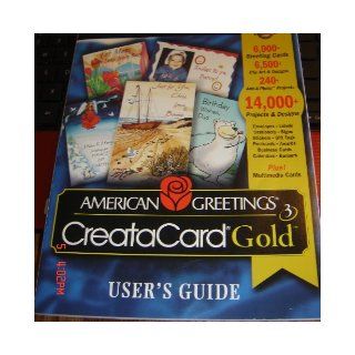 American Greetings CreataCard Gold User's Guide Books