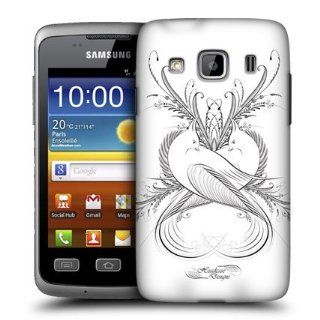 Head Case Designs Doves Flourishing Calligraphy Hard Back Case Cover for Samsung Galaxy Xcover S5690 Cell Phones & Accessories