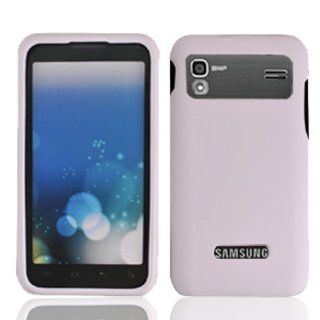 Samsung Captivate Glide i927 i 927 White Rubber Feel / Rubberized Snap On Hard Protective Cover Case Cell Phone Cell Phones & Accessories