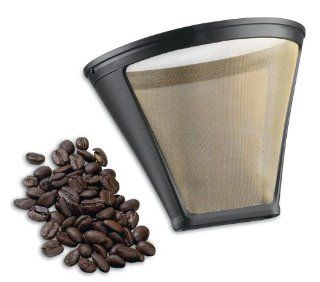 Cuisinart GTF 4 Gold Tone Filter for Cuisinart 4 Cup Coffeemakers, Gold/Black Kitchen & Dining