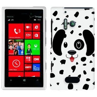 Nokia Lumia 928 Dotted Dalmatian Case Cell Phones & Accessories