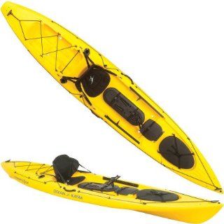 Ocean Kayak Trident 13 Angler 2013 W/Paddle  Yellow (Yellow)  Fishing Kayaks  Sports & Outdoors