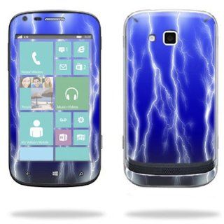 MightySkins Protective Skin Decal Cover for Samsung ATIV Odyssey SCH I930 Cell Phone Verizon Sticker Skins Lightning Storm Electronics