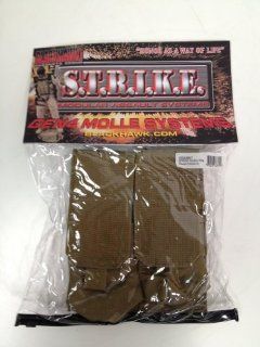 BLACKHAWK STRIKE MODULAR ASSAULT SYSTEM 4 MAG POUCH 2x2 HOLDS 4 MAGS COYOTE NEW 
