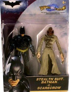 Batman the Dark Knight Stealth Suit Batman and Scarecrow [Toy] Toys & Games