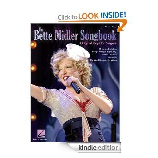 The Bette Midler Songbook   Original Keys for Singers eBook Bette Midler Kindle Store