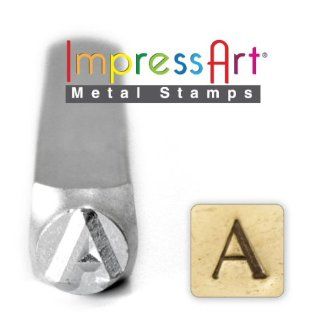 ImpressArt  6mm, Alpha Greek Letter Stamp
