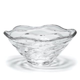 Mikasa Atlantic 11 1/2 Inch Crystal Bowl Centerpiece Bowls Kitchen & Dining