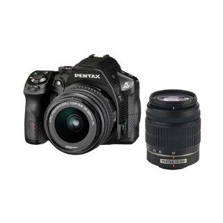 Pentax K 30 DSLR Camera with 18 55mm AL and 50 200mm AL Lens Kit   Black  Slr Digital Cameras  Camera & Photo