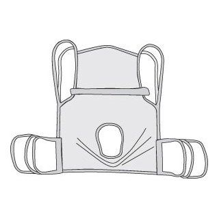 Drive Medical One Piece Commode Sling with Positioning Strap and Commode Cutout Option Health & Personal Care