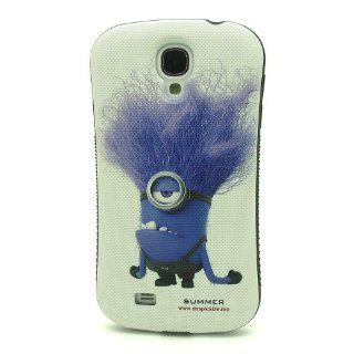 JBG Samsung S4 i9500 New Cartoon Despicable Me 2 Yellow Minions Style Case Protective Cover Skin for Samsung Galaxy S4 IV i9500 (Pattern J) Cell Phones & Accessories