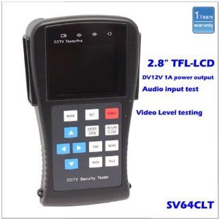 Onsalecctv Security CCTV Tester Pro 2.8" inch LCD TFL   LCD Display screen. 960 x 240 resolution. It can be used for displaying video, controlling PTZ, generating images, capturing data of RS485 and testing LAN cable etc.  Surveillance Monitors  Cam
