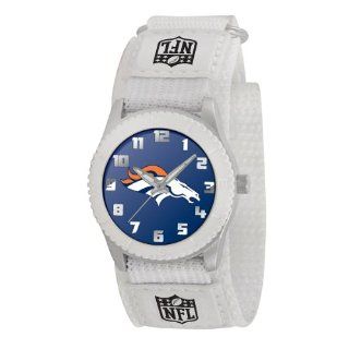 DENVER BRONCOS NFL youth / ladies / boy's white watch Adjustable Velcro  