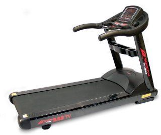 Smooth 9.65TV Treadmill  Exercise Treadmills  Sports & Outdoors